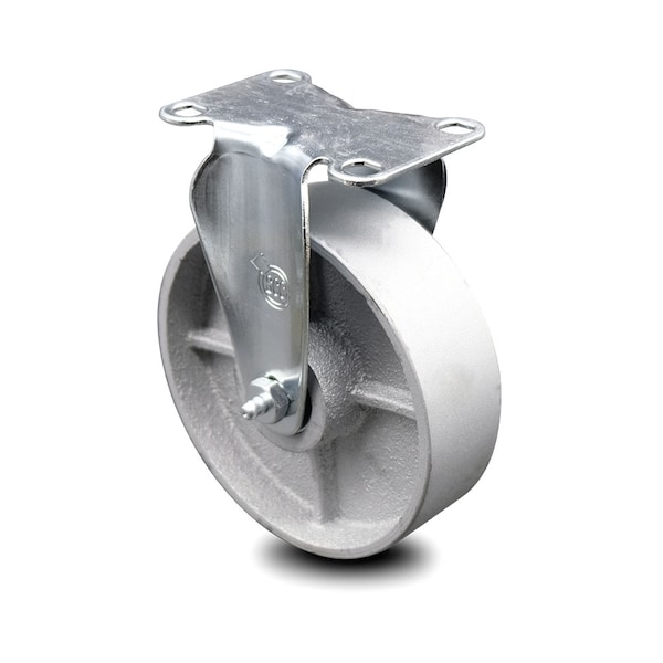 5 Inch Semi Steel Wheel Rigid Top Plate Caster